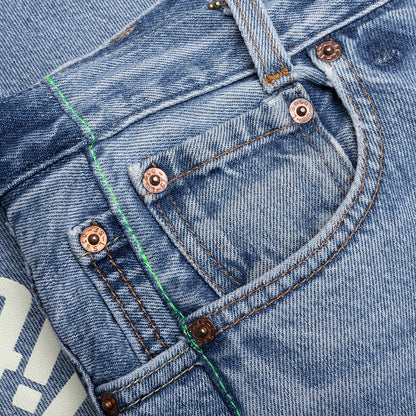 Baggy Jawn Denim Pants - Indigo