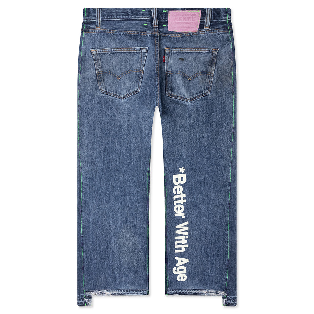 Baggy Jawn Denim Pants - Indigo