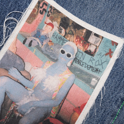 Baggy Jawn Denim Pants - Indigo