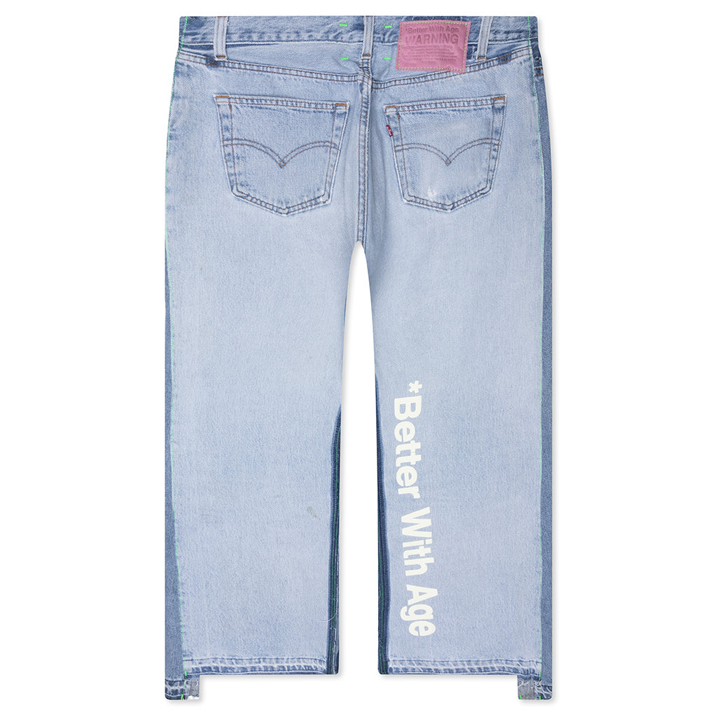 Baggy Jawn Denim Pants - Indigo
