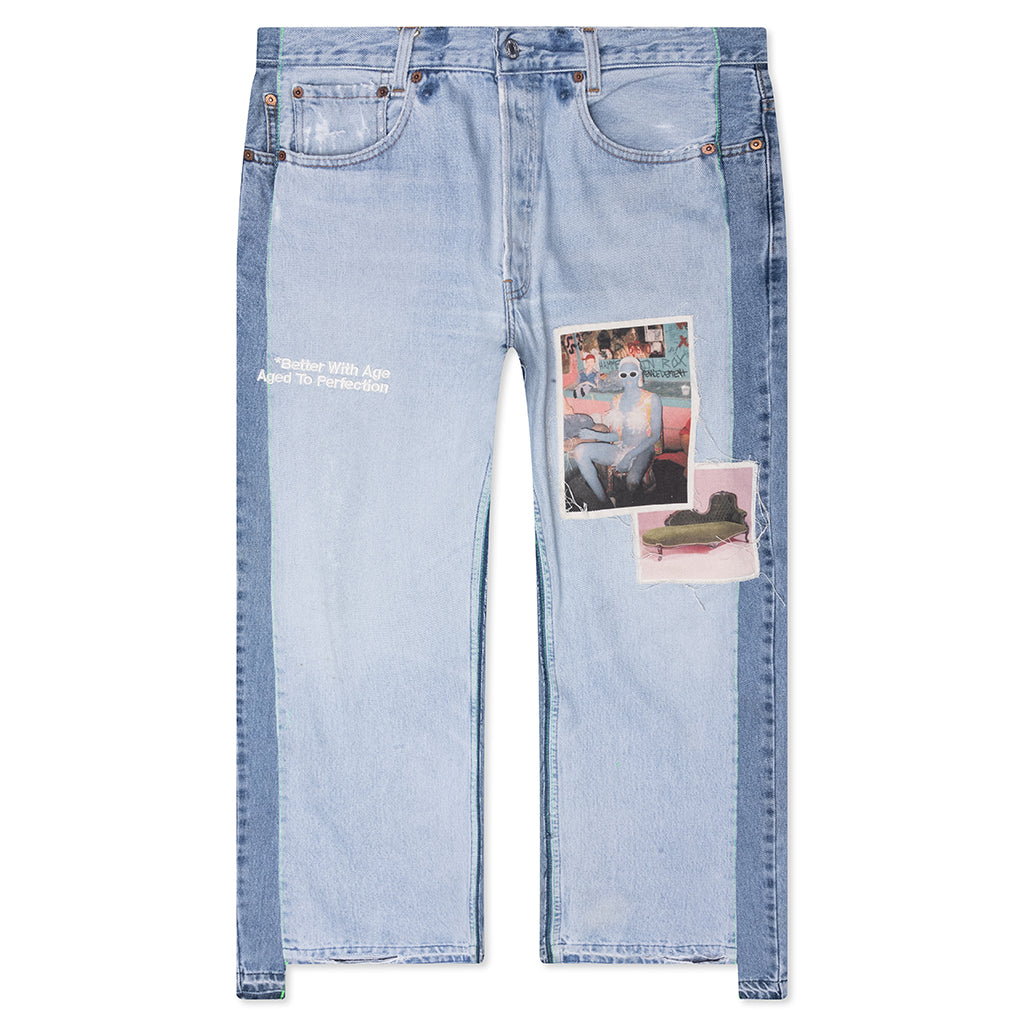 Baggy Jawn Denim Pants - Indigo