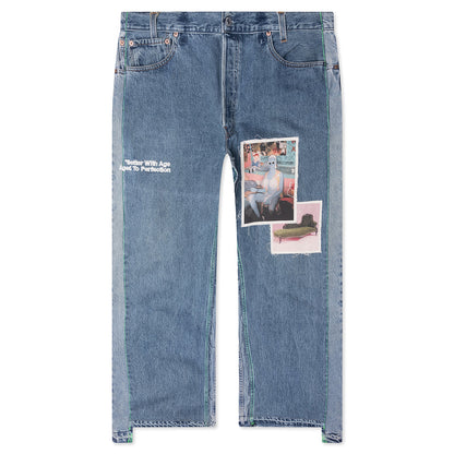 Baggy Jawn Denim Pants - Indigo