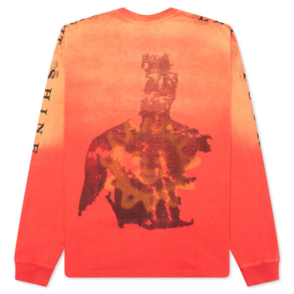 Balance L/S Tee - Bleached Orange
