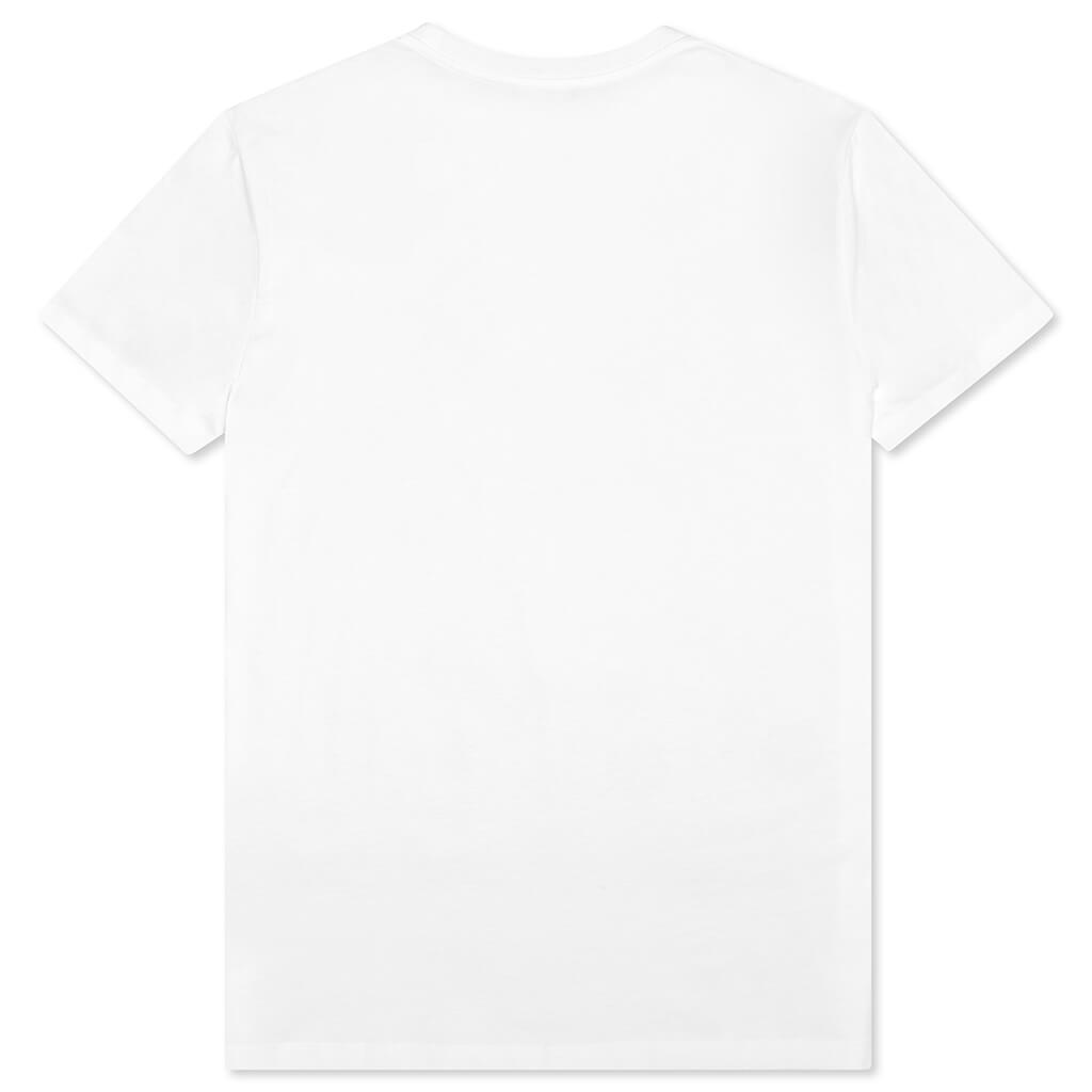 Bulky Fit Foil Tape T-Shirt - Noir/Blanc/Or