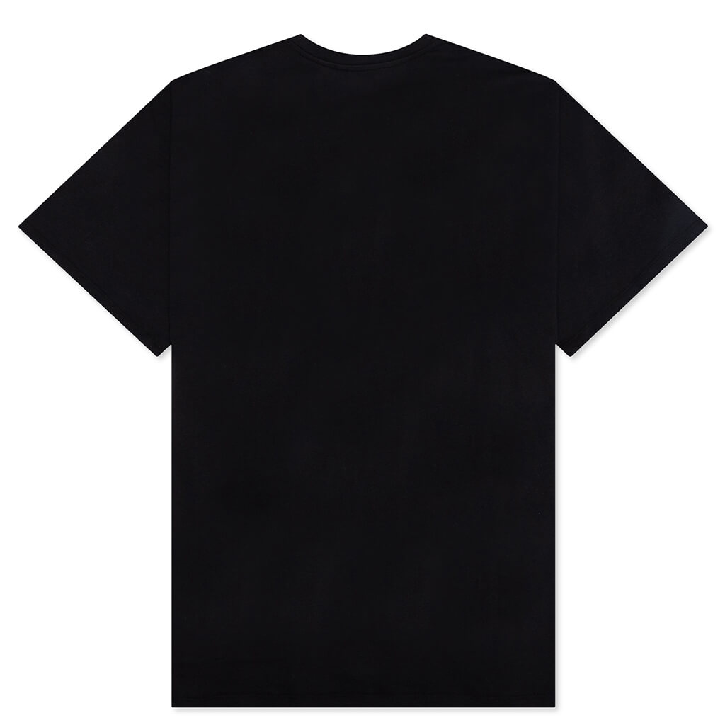 Bulky Fit Foil Tape T-Shirt - Blanc/Noir/Argent