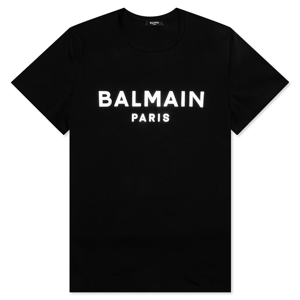 Eco Sustainable Foil T-Shirt - Noir/Argent