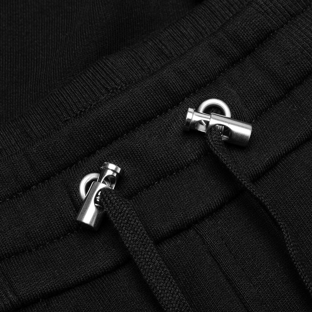 Embossed Bermuda Short - Noir