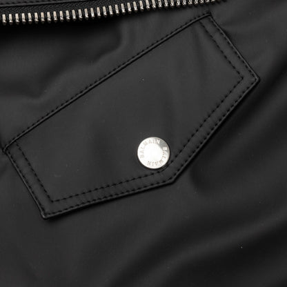 Faux Leather Biker Jacket - Gris Chine