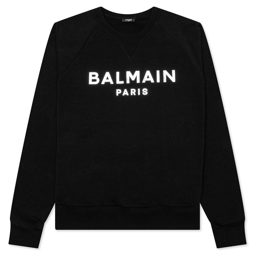 Foil Sweatshirt - Noir/Argent