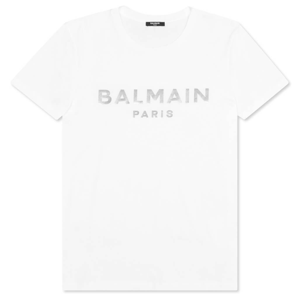 Foil T-Shirt - Blanc/Argent