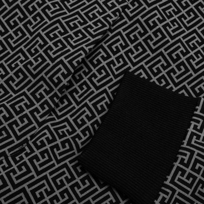 Mini Monogram Zipped Hoodie - Gris Fonce/Noir