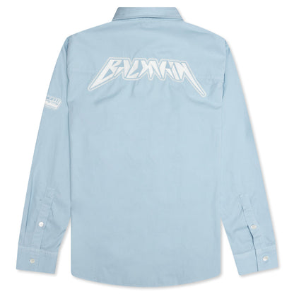 Motor Pop Button Up