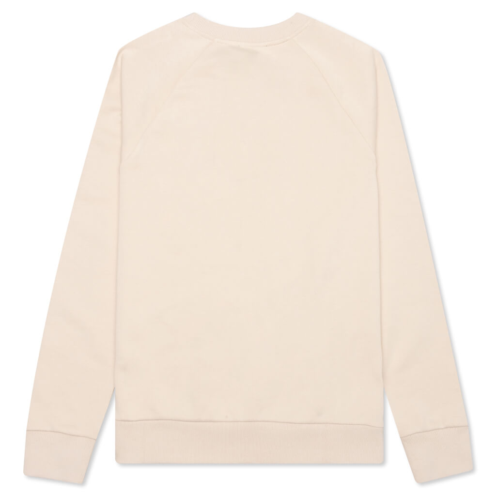 Printed Sweatshirt - Ivoire/Noir