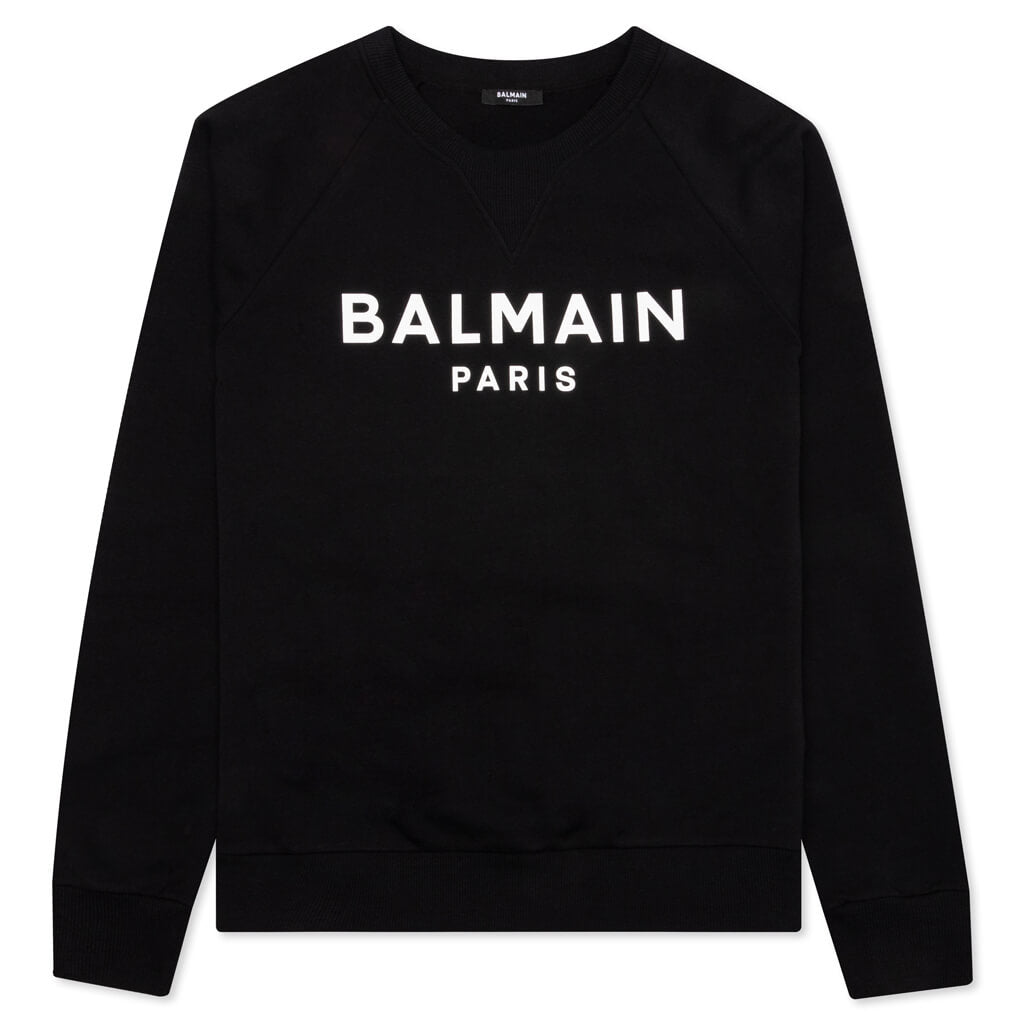 Printed Sweatshirt - Noir/Blanc