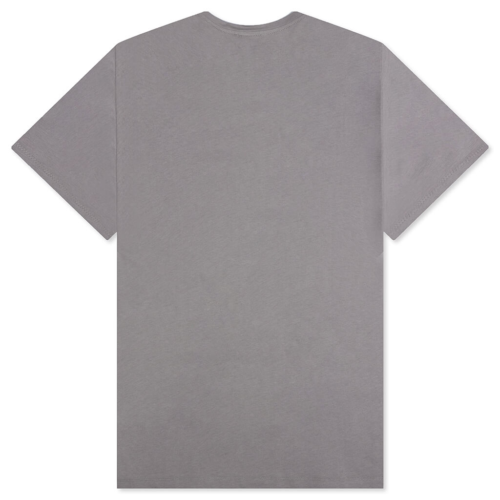 Printed T-Shirt - Gris Fonce/Bleu Clair