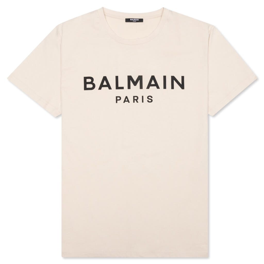 Printed T-Shirt - Ivoire/Noir