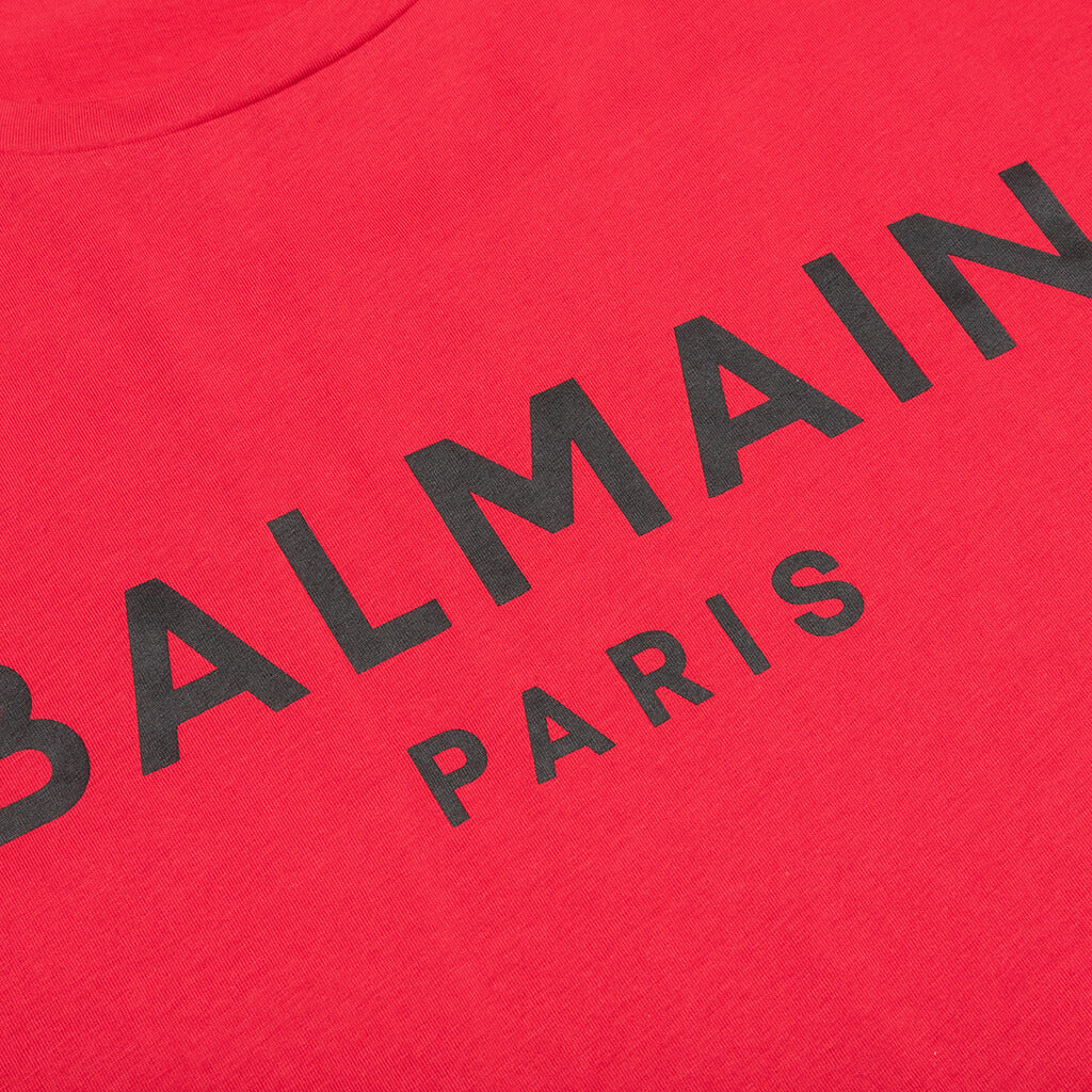 Printed T-Shirt - Rouge/Noir