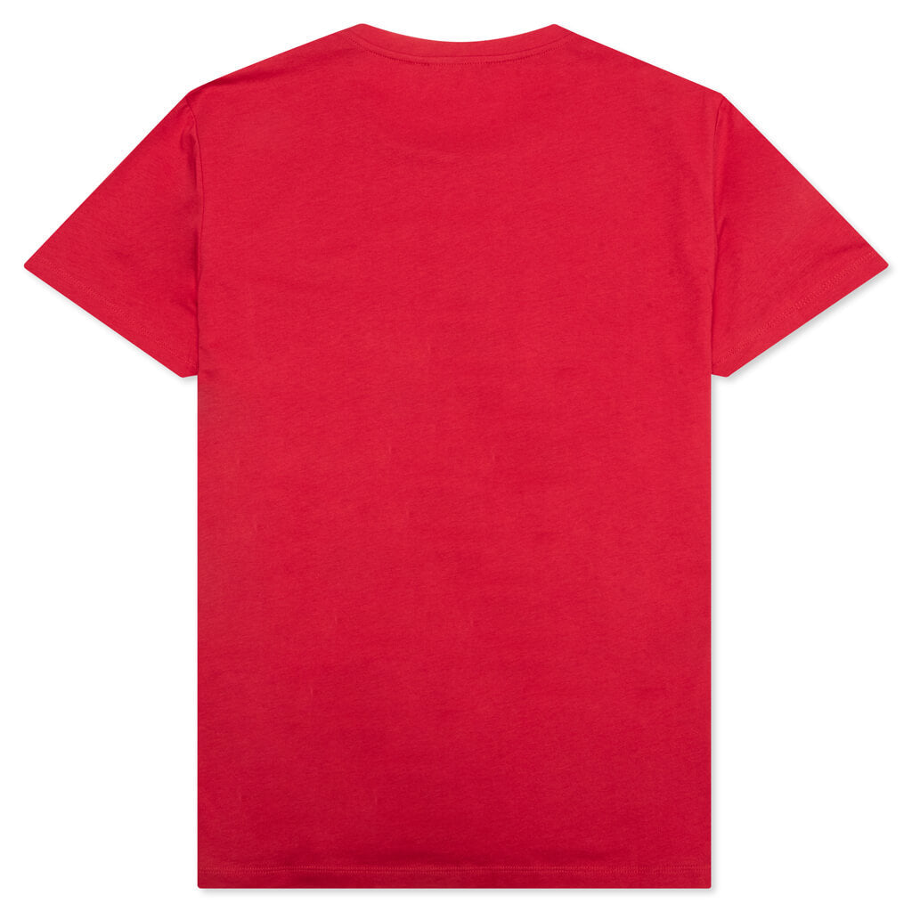 Printed T-Shirt - Rouge/Noir