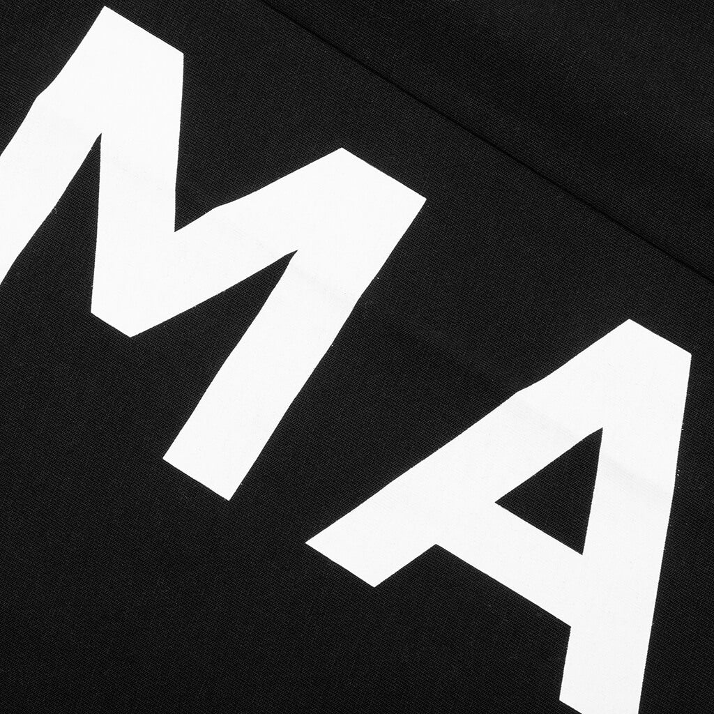 Side Printed T-Shirt - Noir/Blanc