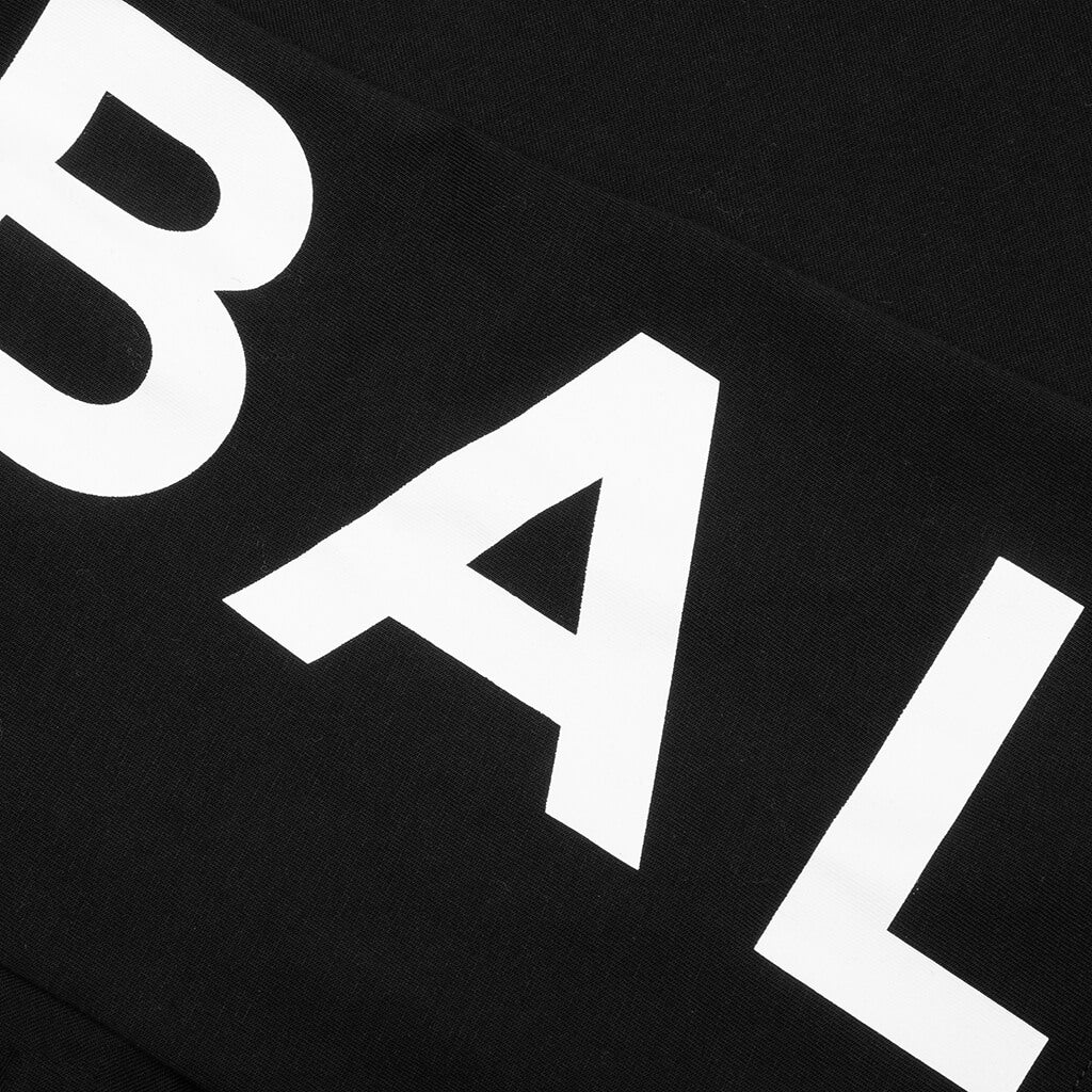 Side Printed T-Shirt - Noir/Blanc