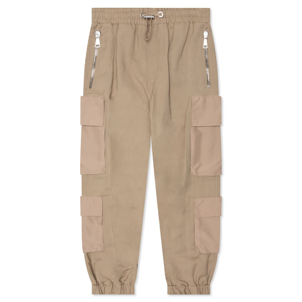 Tapered Cargo Pants - Sable