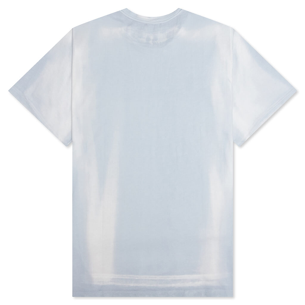 Watercolor T-Shirt - Bleu Clair/Blanc