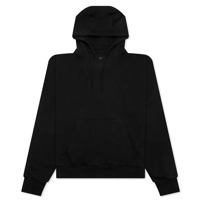 Baroque Embossing Hoodie - Black