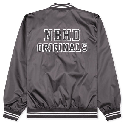 Baseball Jacket - Charcoal