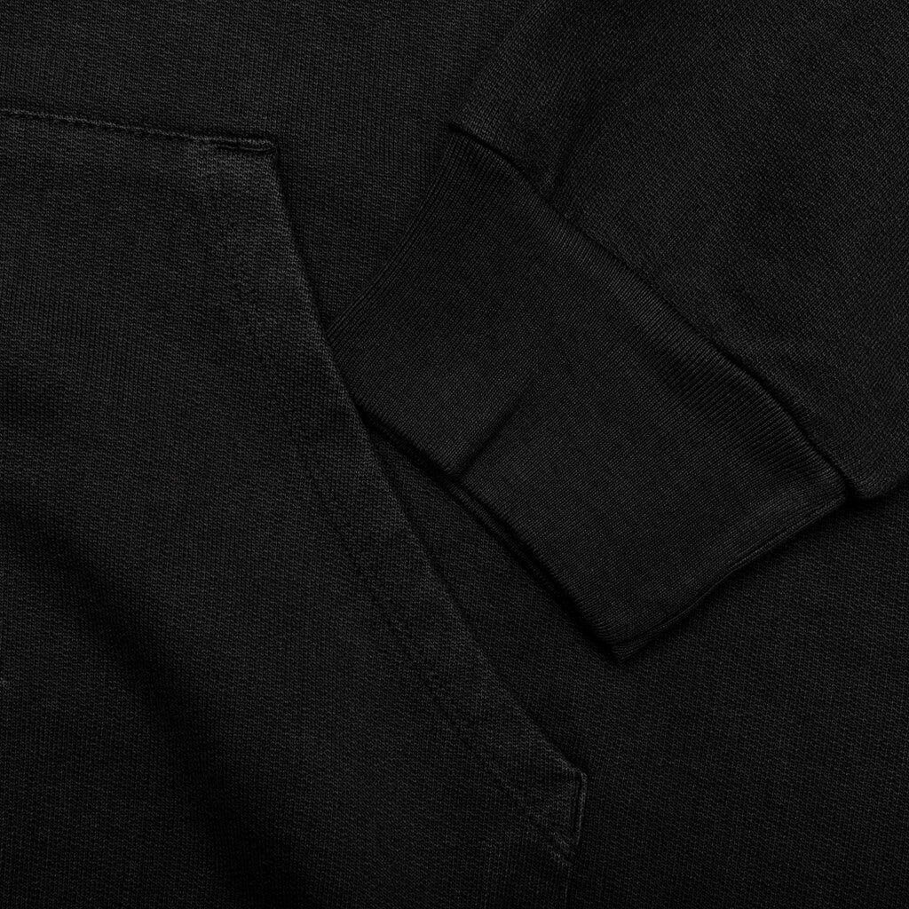 Bassline Hood Fleece - Black