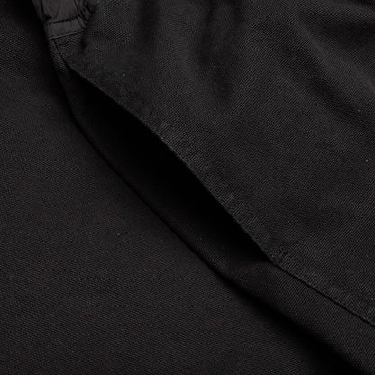 Butt Zipp Long Boxer Shorts - Black