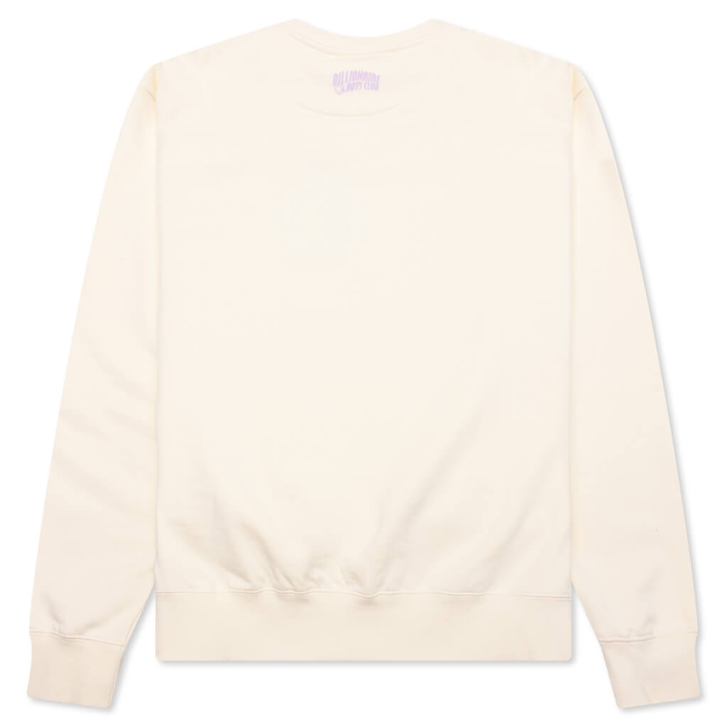 BB Better Tomorrow Crewneck Sweatshirt - Winter White