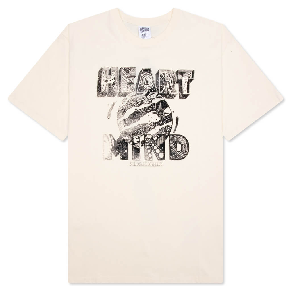 BB Heart Mind S/S Knit - Winter White