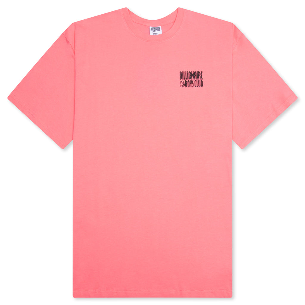 BB Heart S/S Tee - Strawberry Pink