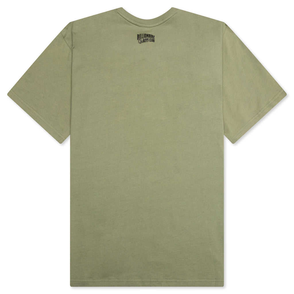 BB Molecules S/S Tee (Temp Color Change Print) - Oil Green