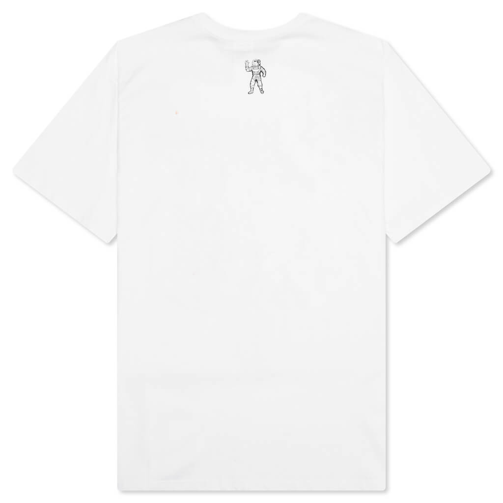 BB Now Boarding S/S Tee - Bleach White