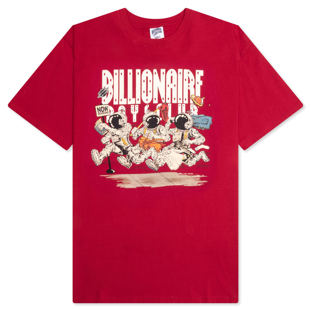 BB Now Boarding S/S Tee - Chili Pepper