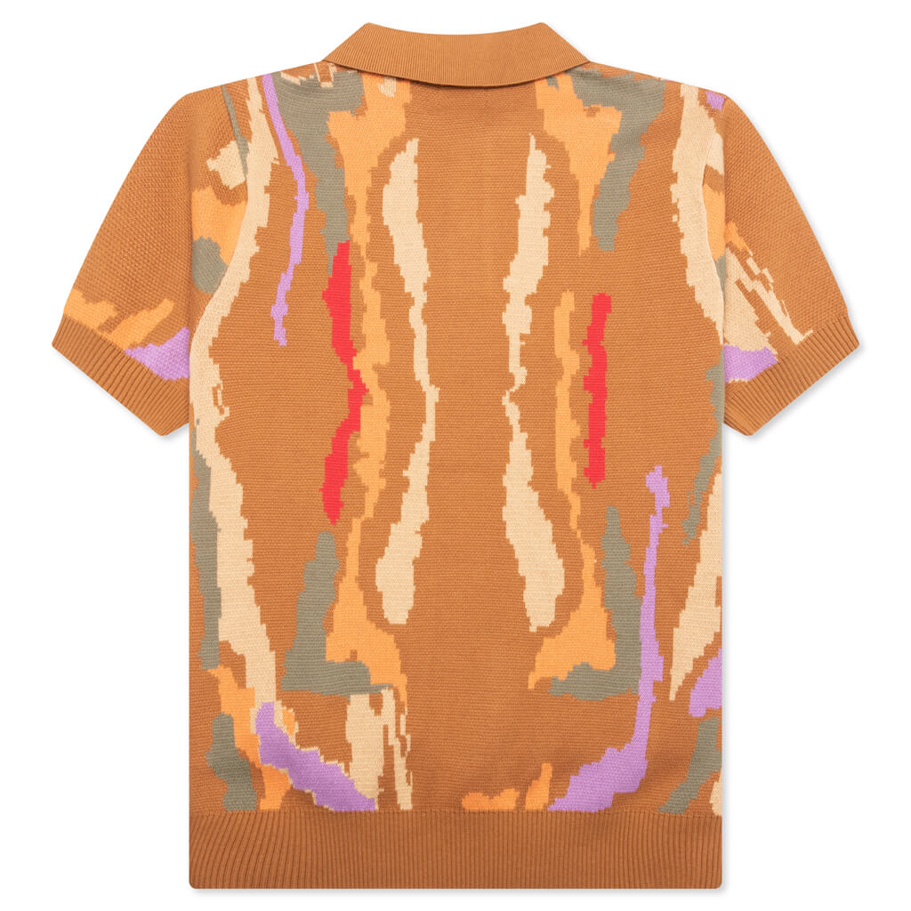 BB Parallel S/S Polo - Lion