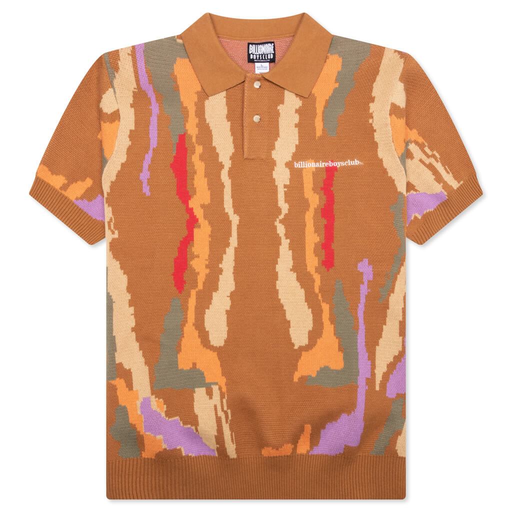 BB Parallel S/S Polo - Lion