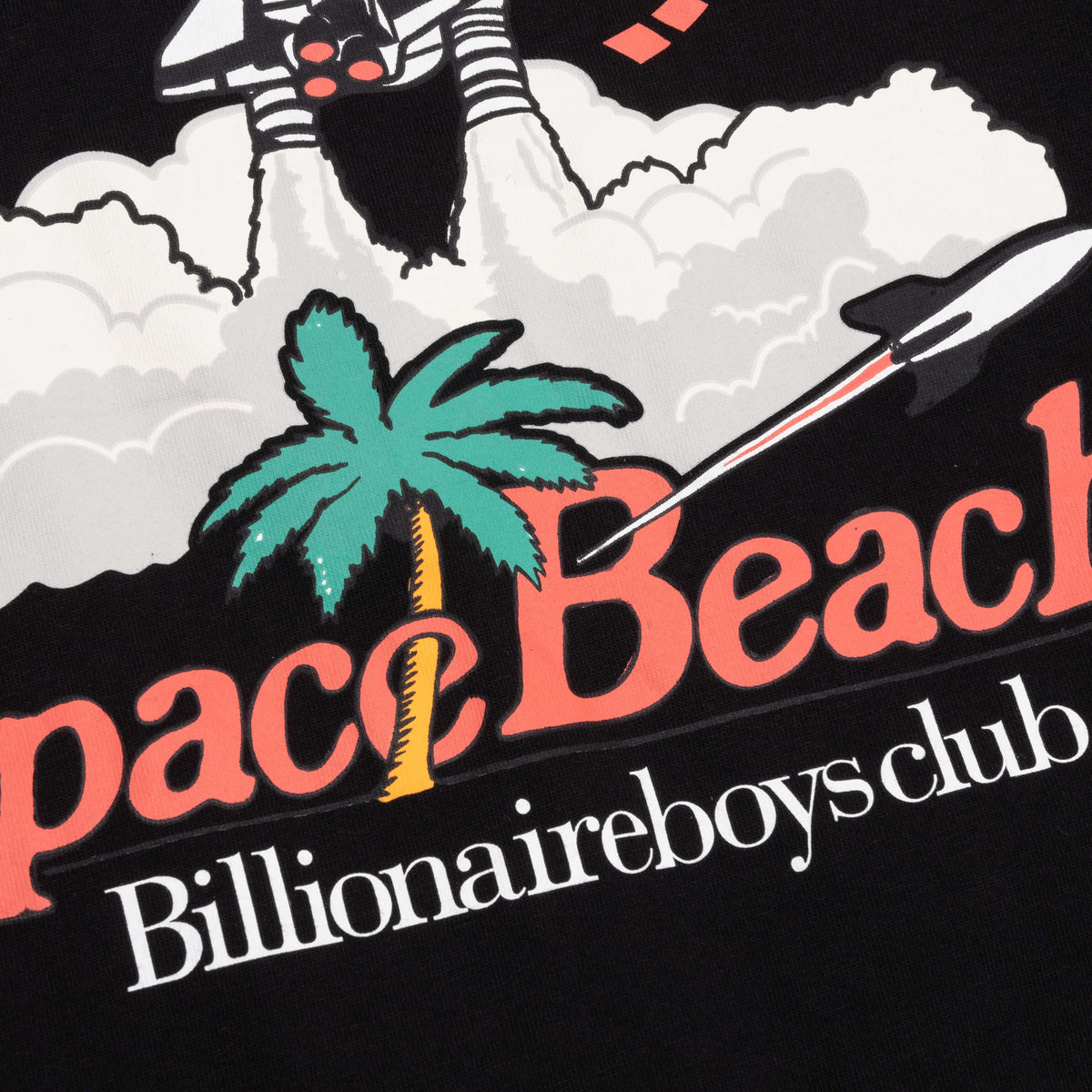 BB Space Beach S/S Tee - Black