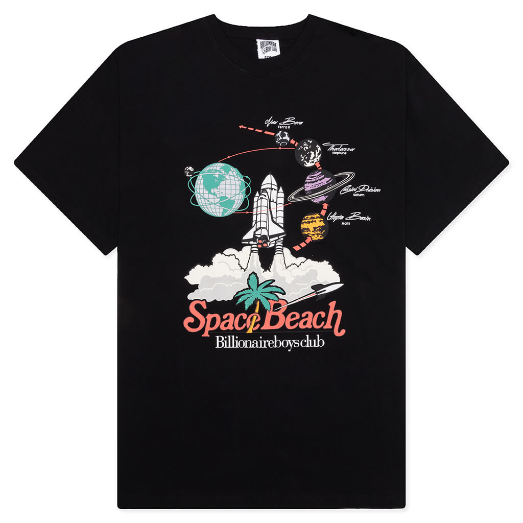 BB Space Beach S/S Tee - Black