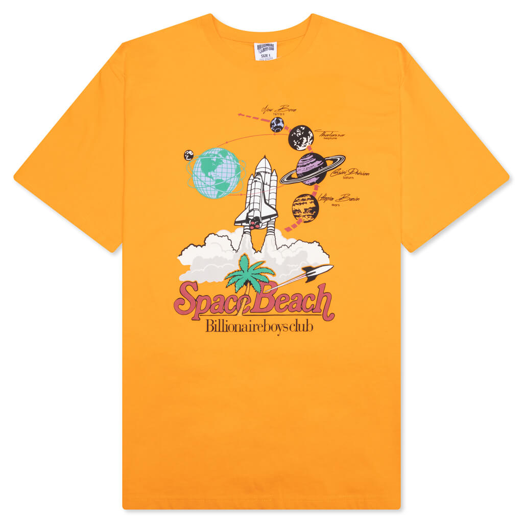 BB Space Beach S/S Tee - Radiant Yellow
