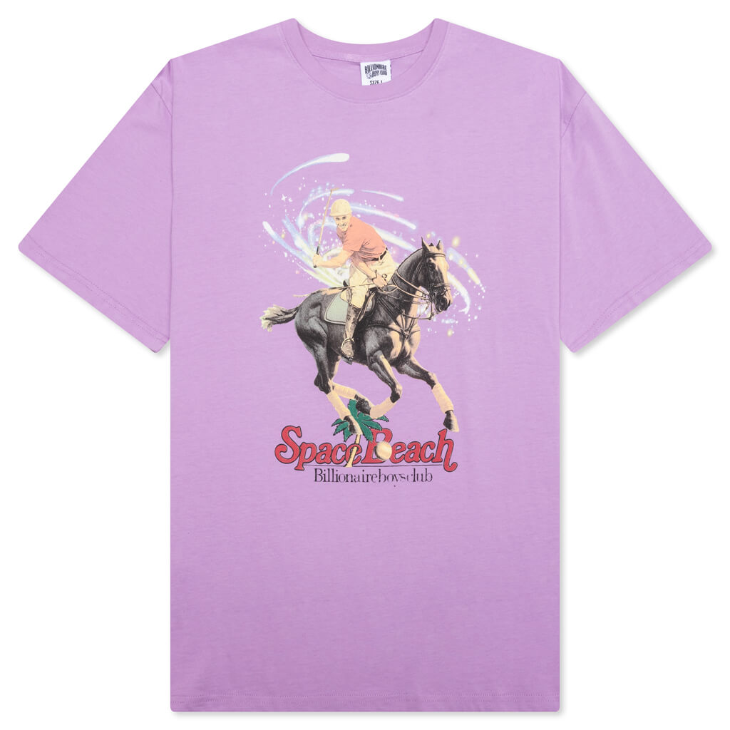 BB Space Polo S/S Tee - Regal Orchid