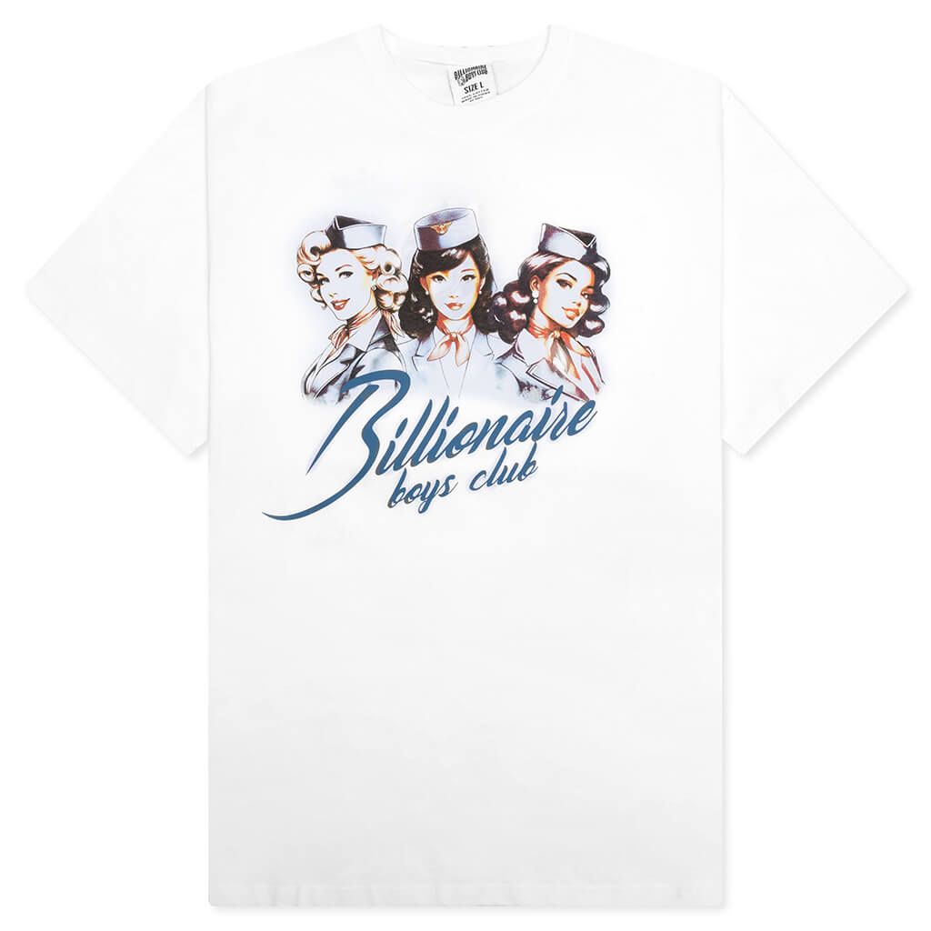 BB Take Flight S/S Tee - Bleach White