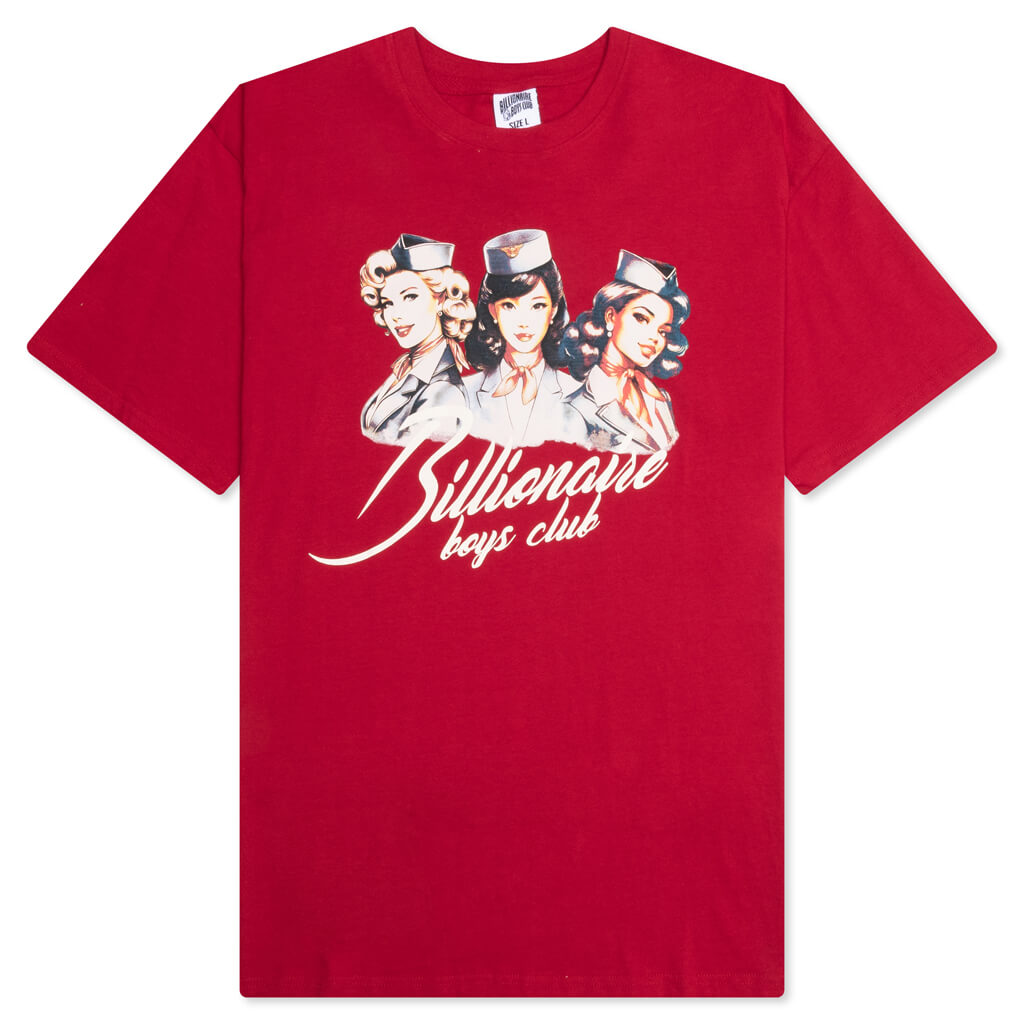 BB Take Flight S/S Tee - Chili Pepper