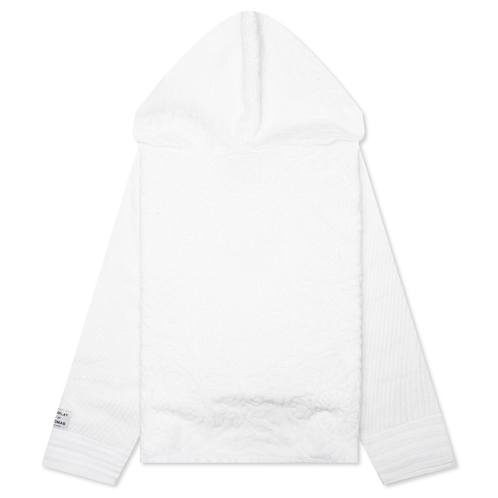 Beach Baja Hoodie - White