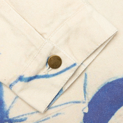 Bedroom Painting Denim Jacket - Cream