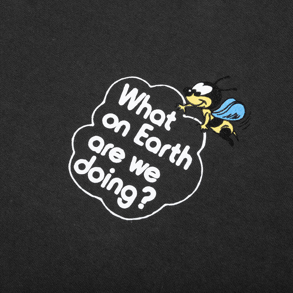 Bees T-shirt - Vintage Black