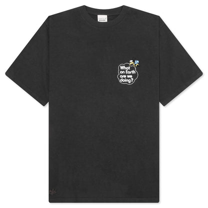 Bees T-shirt - Vintage Black