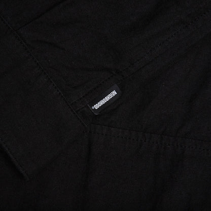 Belted Officer S/S Shirt - Black