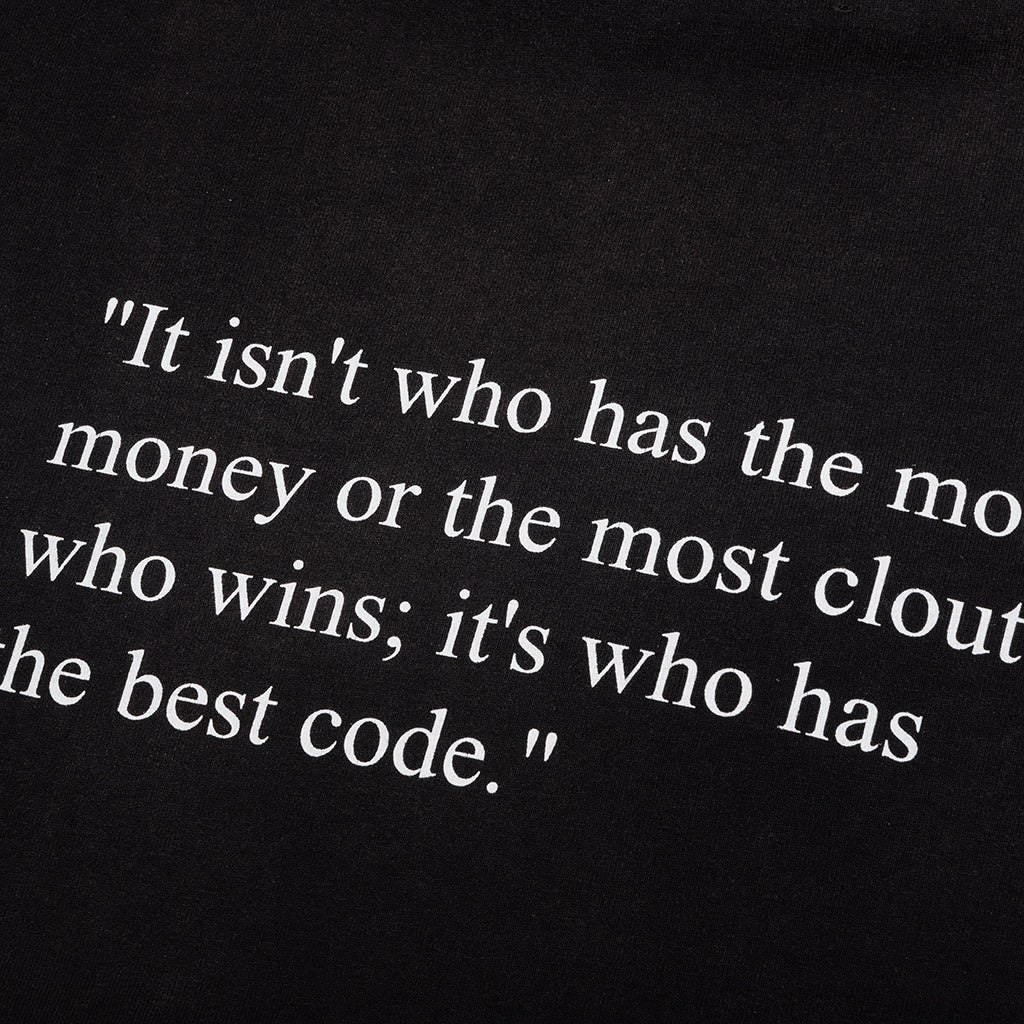 Best Code Tee - Washed Black